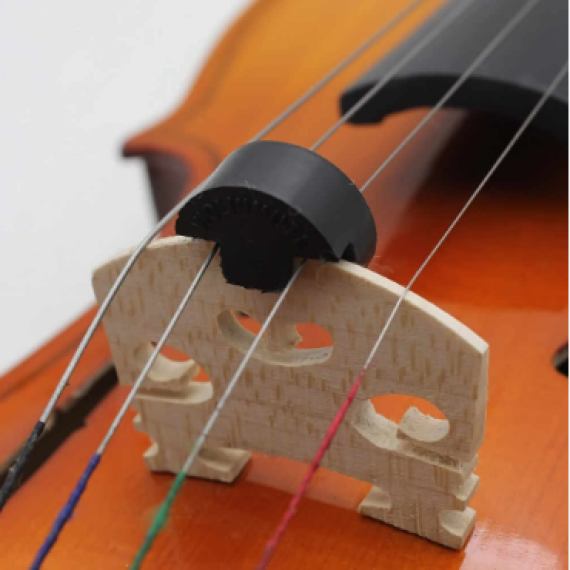 Cadu Rounded Rubber Violin Practice Mute VM01