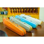 Cadu Triangle Fiberglass Violin Case VC09
